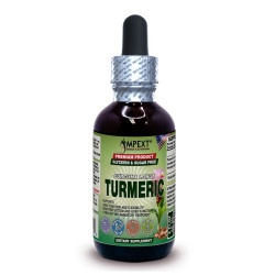 Turmeric Liquid Extract, Organic Turmeric (Curcuma Longa) Dried Rhizome Tincture
