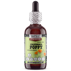 California Poppy Seed Glycerite (Eschscholzia californica) – Alcohol-Free Flaxseed Glycerin Full-Spectrum Liquid Extract