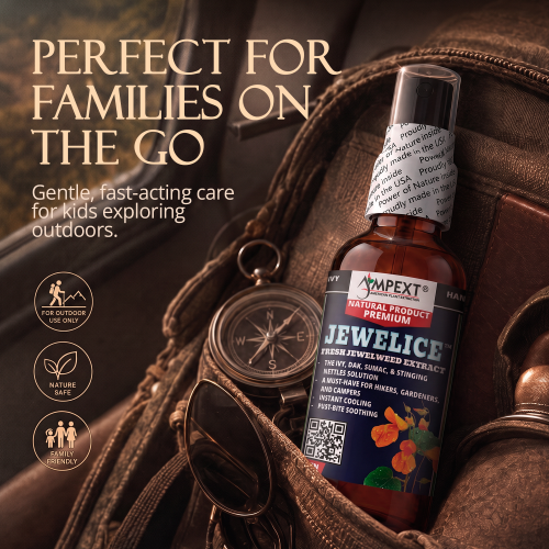 JewelIce™ Soothing Oak & Ivy Spray – Fresh Jewelweed Extract (Impatiens capensis), 2 fl.oz