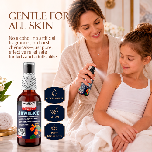 JewelIce™ Soothing Oak & Ivy Spray – Fresh Jewelweed Extract (Impatiens capensis), 2 fl.oz