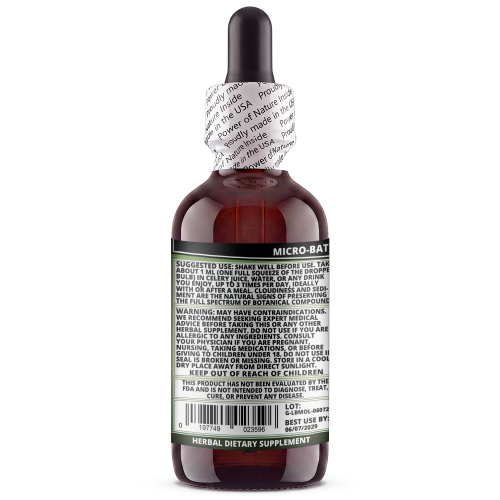 Lemon Balm Glycerite (Melissa officinalis) – Alcohol-Free Flaxseed Glycerin Full-Spectrum Liquid Extract