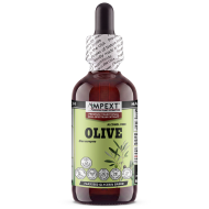 Olive Leaf Glycerite (Olea europaea) – Alcohol-Free Flaxseed Glycerin Full-Spectrum Liquid Extract