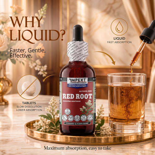 Red Root Glycerite (Ceanothus americanus) – Alcohol-Free Flaxseed Glycerin Full-Spectrum Liquid Extract
