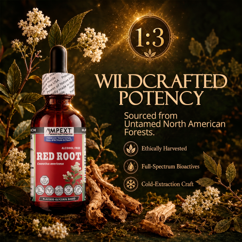 Red Root Glycerite (Ceanothus americanus) – Alcohol-Free Flaxseed Glycerin Full-Spectrum Liquid Extract