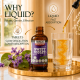 Sweet Violet Glycerite (Viola odorata) – Alcohol-Free Flaxseed Glycerin Full-Spectrum Liquid Extract