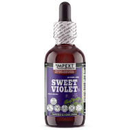 Sweet Violet Glycerite (Viola odorata) – Alcohol-Free Flaxseed Glycerin Full-Spectrum Liquid Extract