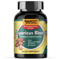 Agaricus Blazei (Agaricus blazei Murill) Mushroom Extract, 90ct Agaricus Blazei (Agaricus blazei Murill) Mushroom Extract, 90ct