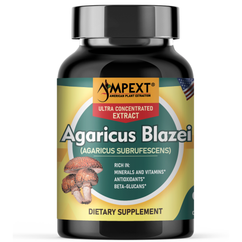 Agaricus Blazei (Agaricus blazei Murill) Mushroom Extract, 90ct