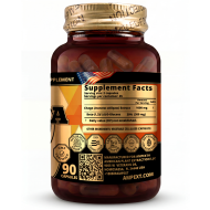 Chaga (Inonotus obliquus) Mushroom Extract, 90ct