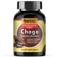 Chaga (Inonotus obliquus) Mushroom Extract, 90ct Chaga (Inonotus obliquus) Mushroom Extract, 90ct