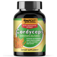 Cordyceps  (Cordyceps sinensis) Mushroom Extract, 90ct Cordyceps  (Cordyceps sinensis) Mushroom Extract, 90ct