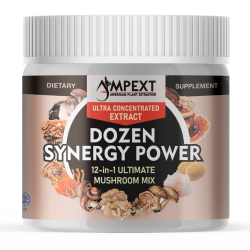 12-IN-1 Dozen Synergy Power™ Mushroom Extract, 100g 12-IN-1 Dozen Synergy Power™ Mushroom Extract, 100g