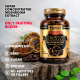 Mesima - Black Hoof (Phellinus linteus) Mushroom Extract, Extremly rich in Beta-Glucans - 30%, 90ct