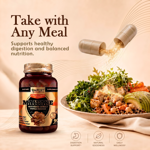 Maitake (Grifola frondosa) Mushroom Extract, 90ct