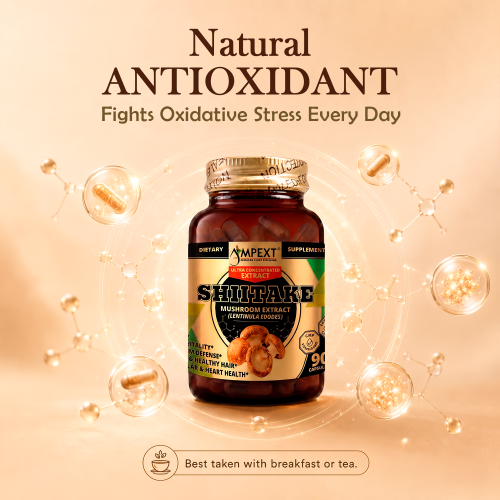 Shiitake (Lentinula edodes) Mushroom Extract, 90ct