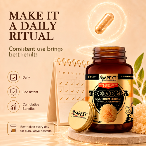 Tremella (Tremella fuciformis) Mushroom Extract, 90ct