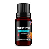 Anise Star (Illicium verum) 100% Essential Oil, Premium Grade, 10ml Anise Star (Illicium verum) 100% Essential Oil, Premium Grade, 10ml