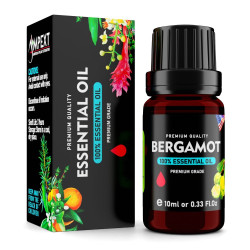 Bergamot (Citrus bergamia) 100% Essential Oil, Premium Grade, 10ml Bergamot (Citrus bergamia) 100% Essential Oil, Premium Grade, 10ml
