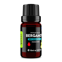 Bergamot (Citrus bergamia) 100% Essential Oil, Premium Grade, 10ml Bergamot (Citrus bergamia) 100% Essential Oil, Premium Grade, 10ml