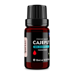 Cajeput (Melaleuca cajuputi) 100% Essential Oil, Premium Grade, 10ml Cajeput (Melaleuca cajuputi) 100% Essential Oil, Premium Grade, 10ml