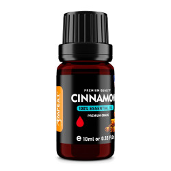Cinnamon (Cinnamomum verum) 100% Essential Oil, Premium Grade, 10ml Cinnamon (Cinnamomum verum) 100% Essential Oil, Premium Grade, 10ml