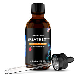 Breathext™ Essential Oil Blend, Premium Grade, 60ml Breathext™ Essential Oil Blend, Premium Grade, 60ml