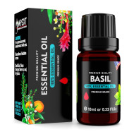 Basil (Ocimum basilicum) 100% Essential Oil, Premium Grade, 10ml Basil (Ocimum basilicum) 100% Essential Oil, Premium Grade, 10ml