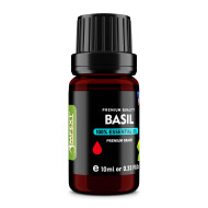 Basil (Ocimum basilicum) 100% Essential Oil, Premium Grade, 10ml Basil (Ocimum basilicum) 100% Essential Oil, Premium Grade, 10ml