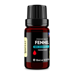 Fennel (Foeniculum vulgare) 100% Essential Oil, Premium Grade, 10ml Fennel (Foeniculum vulgare) 100% Essential Oil, Premium Grade, 10ml