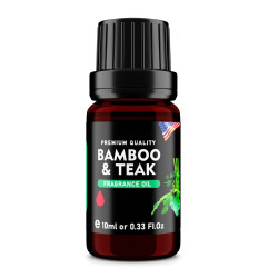 Bamboo & Teak Premium Fragrance Oil, 10ml Bamboo & Teak Premium Fragrance Oil, 10ml
