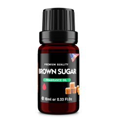 Brown Sugar Premium Fragrance Oil, 10ml Brown Sugar Premium Fragrance Oil, 10ml