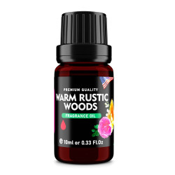 Warm Rustic Woods Premium Fragrance Oil, 10ml Warm Rustic Woods Premium Fragrance Oil, 10ml