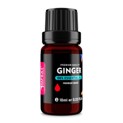 Ginger (Zingiber officinale) 100% Essential Oil, Premium Grade, 10ml Ginger (Zingiber officinale) 100% Essential Oil, Premium Grade, 10ml
