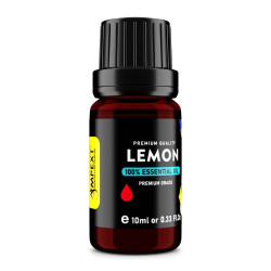 Lemon (Citrus limon) 100% Essential Oil, Premium Grade, 10ml Lemon (Citrus limon) 100% Essential Oil, Premium Grade, 10ml