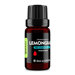 Lemongrass (Cymbopogon citratus) 100% Essential Oil, Premium Grade, 10ml Lemongrass (Cymbopogon citratus) 100% Essential Oil, Premium Grade, 10ml