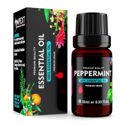 Peppermint (Mentha piperita) 100% Essential Oil, Premium Grade, 10ml Peppermint (Mentha piperita) 100% Essential Oil, Premium Grade, 10ml