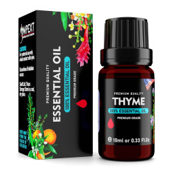 Thyme (Thymus vulgaris) 100% Essential Oil, Premium Grade, 10ml Thyme (Thymus vulgaris) 100% Essential Oil, Premium Grade, 10ml