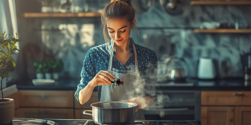 Using essential oils in cooking