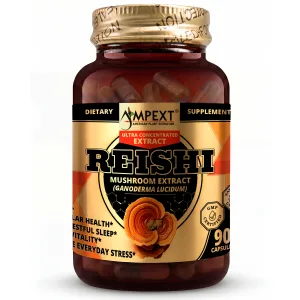 Reishi (Ganoderma lucidum) Mushroom Extract, 90ct